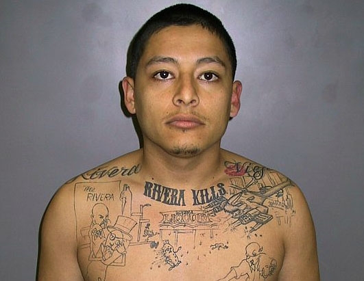 gang related tattoos. Gang tattoo leads to a murder